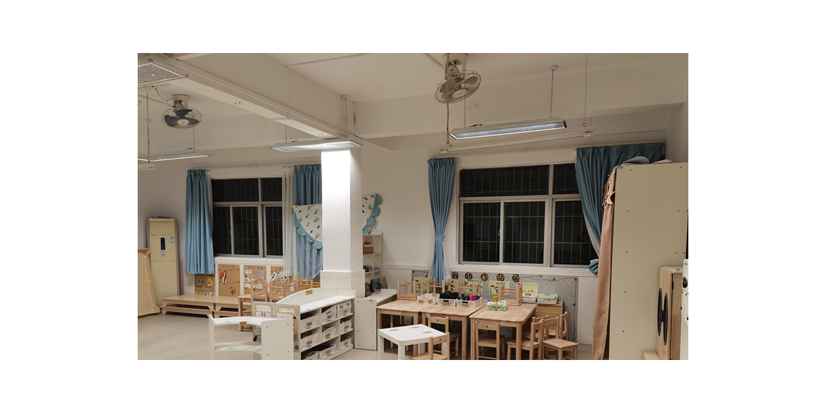 案例｜教室照明改造走進(jìn)<i style='color:red'>深圳</i>光明木墩幼兒園，呵護(hù)視力從小做起